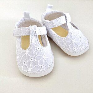 Baby Girl Floral Mary Janes 3-6M - Old Navy